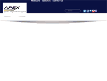 Tablet Screenshot of apex-t.com